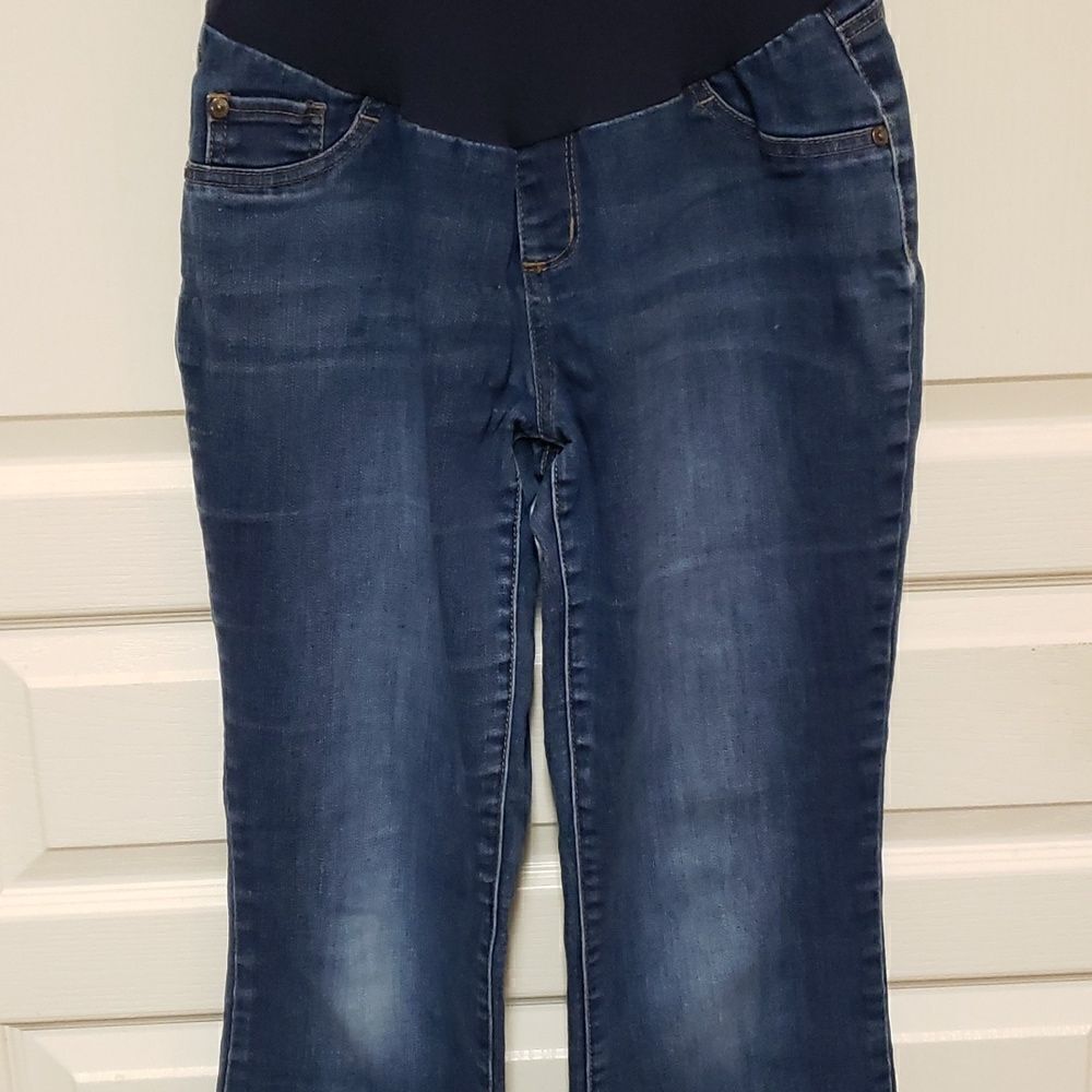 🌹Indigo Blue Maternity Jeans sz L